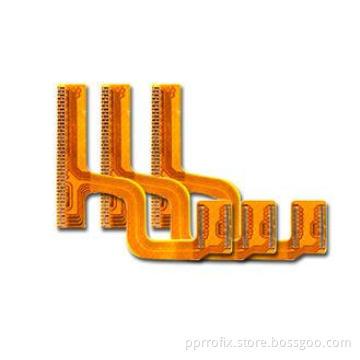 Custom Yellow 1 layer 1 OZ Flexible PCB Board Prototyping A